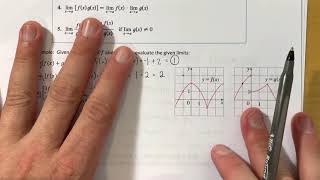2.3 - Calculating Limits Using the Limit Laws (Part 1)