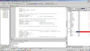 Chương trình Ngắt Timer0 pic18f4550