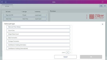 Pitney Bowes: Certificate of Mailing on SendPro P-Series and SendPro MailCenter