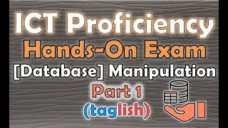 Query Keywords 1 - Database Manipulation Part 1 - Hands-On(2nd) Exam - ICT Specialist Proficiency