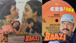 NOORA_DE_DE🎼 Kishor Kumar & Asha Bhosle📀 BAAZI 1984 / Vinyl LP Record
