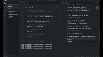 intro to tiscript: button click