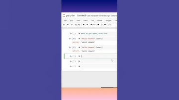 Upper, lower, Proper case in Python #shorts #python #pythonprogramming #pythonforbeginners #data