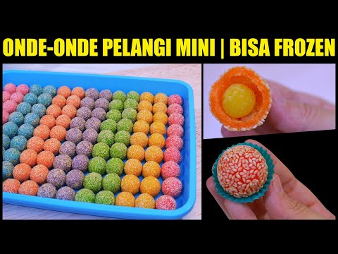 Resep Onde2 Rainbow