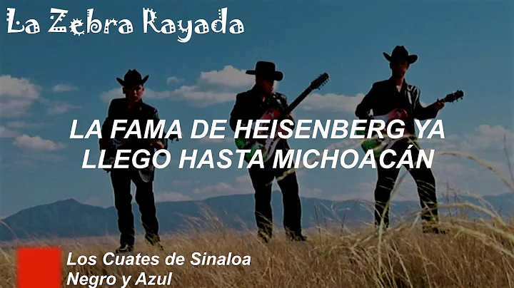 Los Cuates de Sinaloa - Negro y Azul (Letra)