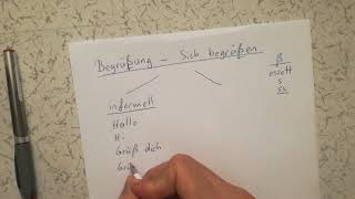 1. Selamlaşma Sich Begrüßen