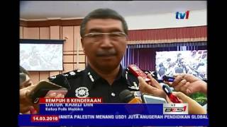 REMPUH 8 KENDERAAN- PEMANDU KENDERAAN BERAT DISIASAT [14 MAC 2016]