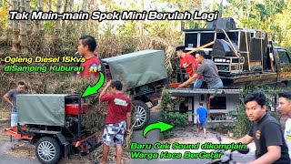 Tak Main-main Walaupun Spek Mini Baru Cek Sound Langsung dikomplen 2 Warga Kaca Mau Pecah