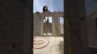 Así hacemos el techo #trabajo #construccion #tutorial #tips