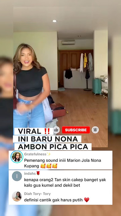 VIRAL ‼️ MARION JOLA JOGET NONA AMBON #shorts #viral #music #musik #song
