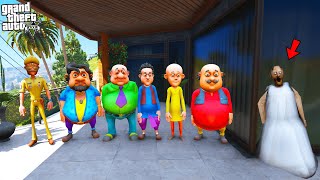 GTA 5 : Granny Playing Hide & Seek With Motu Patlu In GTA 5 || Gta 5 Gameplay