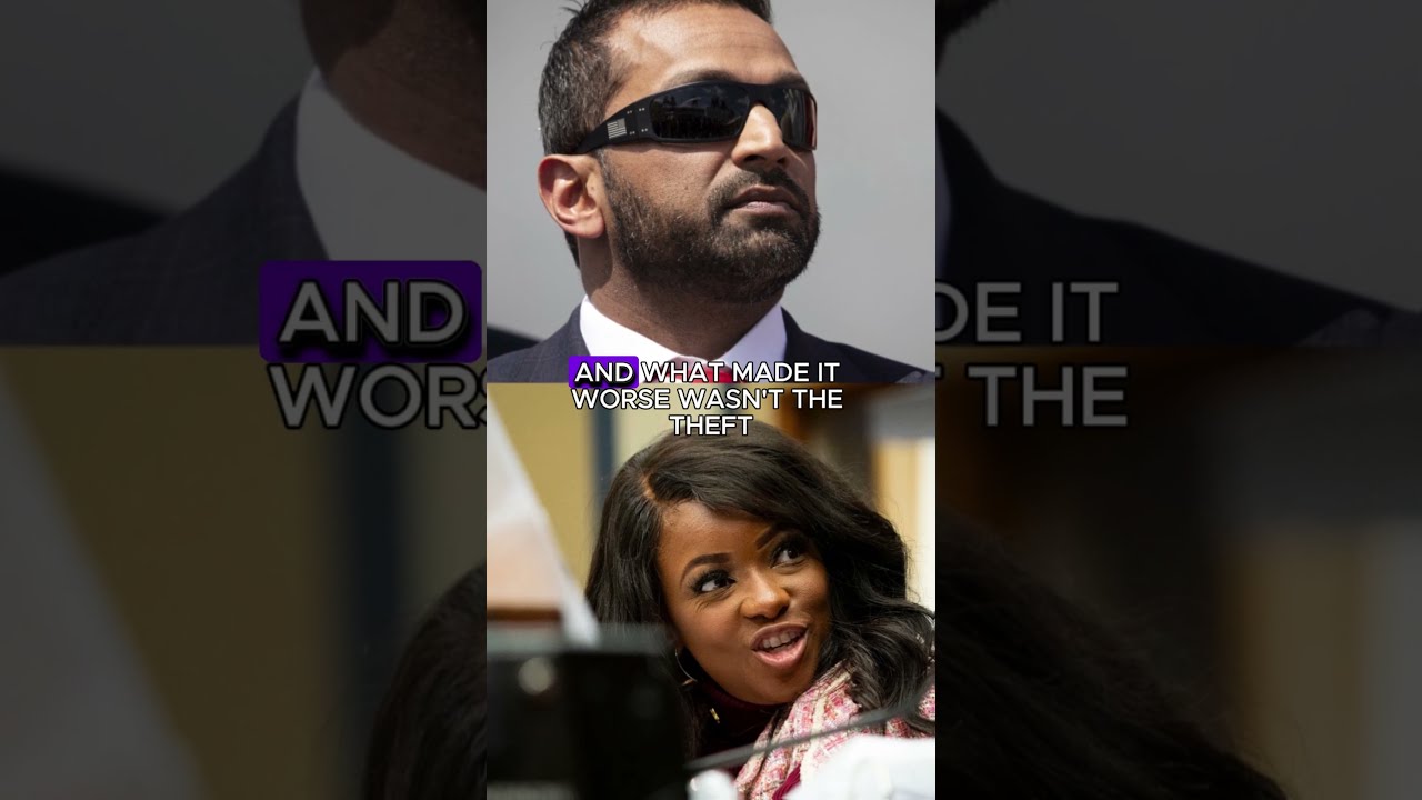 Jasmine Crockett Vs Cash Patel The 94 Million Exposure That Shocked Congress