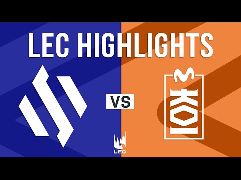 BDS vs KOI Highlights | LEC 2025 Winter Split Week 2 Day 2 | Team BDS vs Movistar KOI