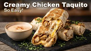 Don't Make Dinner Until You See This Crispy Cheesy Taquito Hack!