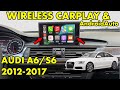 Wireless CarPlay and AndroidAuto Audi A6 / S6 2012 2013 2014 2015 (chassis C7)