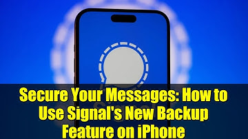 Secure Your Messages: How to Use Signal