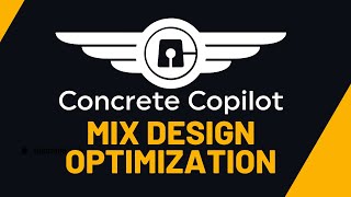 Concrete mix design optimization with Concrete Copilot