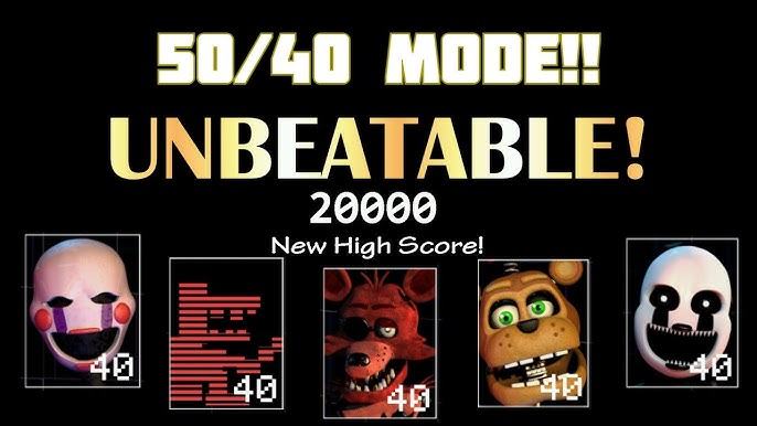 I made a 50/1000 mode mod for FNAF UCN (part 2 in description) 