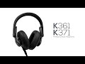 K300シリーズ モニターヘッドホン AKG K361 K371 / AKG