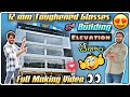 12mm toughened glass installation guide - From measurement to finishing