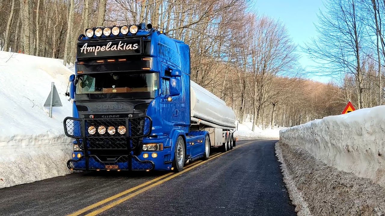 Δρομολόγιο στο χιονισμένο Πήλιο/Πολλές δυσκολίες!