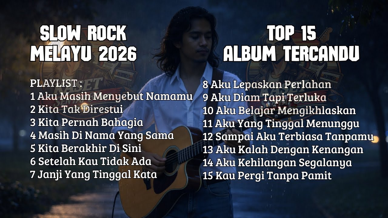 SLOW ROCK MELAYU TERBARU 2026 💔 Patah Hati - Kita Pernah Bahagia Cocok Untuk Menemani Hari