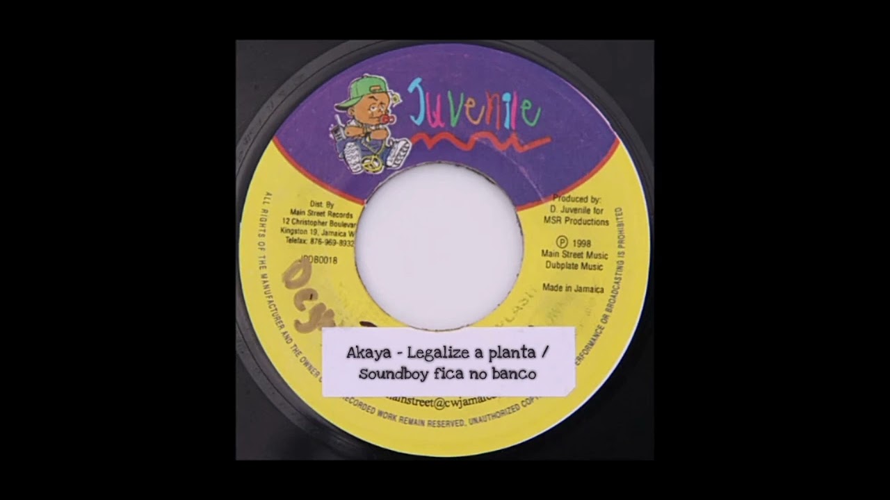 Filthy Riddim Akaya - Legalize a planta / soundboy fica no banco (Filthy Riddim) prod ...