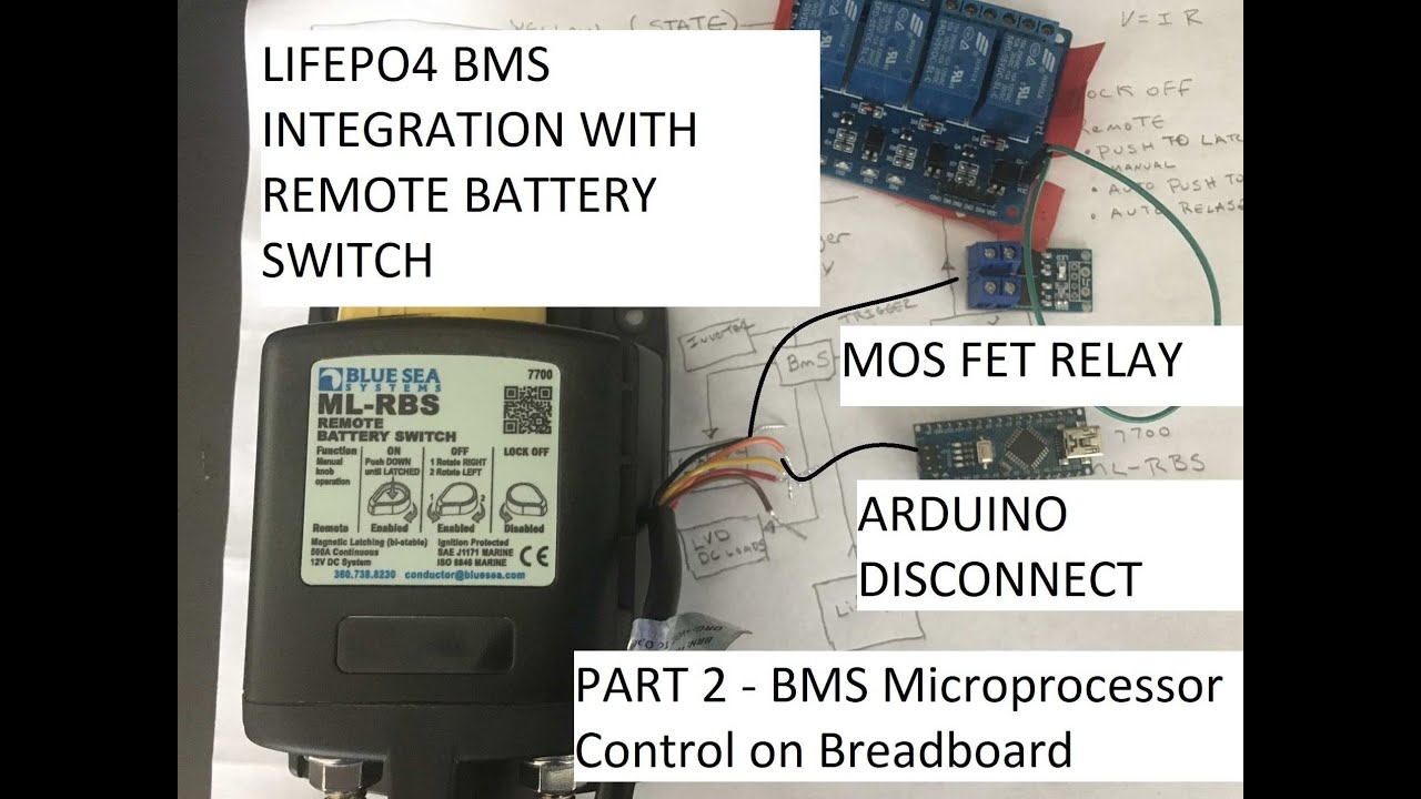 Experiment With Arduino Master Battery Shutoff Using Remote