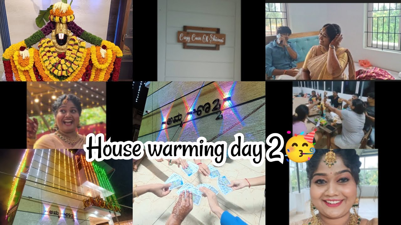 Home tour 🥳🏠😌 also the fun after house warming 🧿❤️