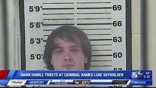 Carter Co. warrant for a Luke Sky Walker prompts another tweet from Star Wars actor