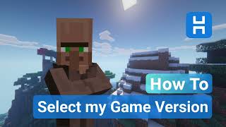 How to select a game version - Pockethost Tutorial