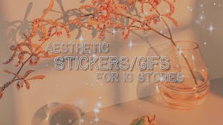 AESTHETIC STICKERS/GIFS FOR IG STORIES 2020🦋 screenshot 3