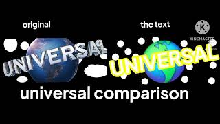 Universal logo comparison logo remake on kinemaster (you can do it!)