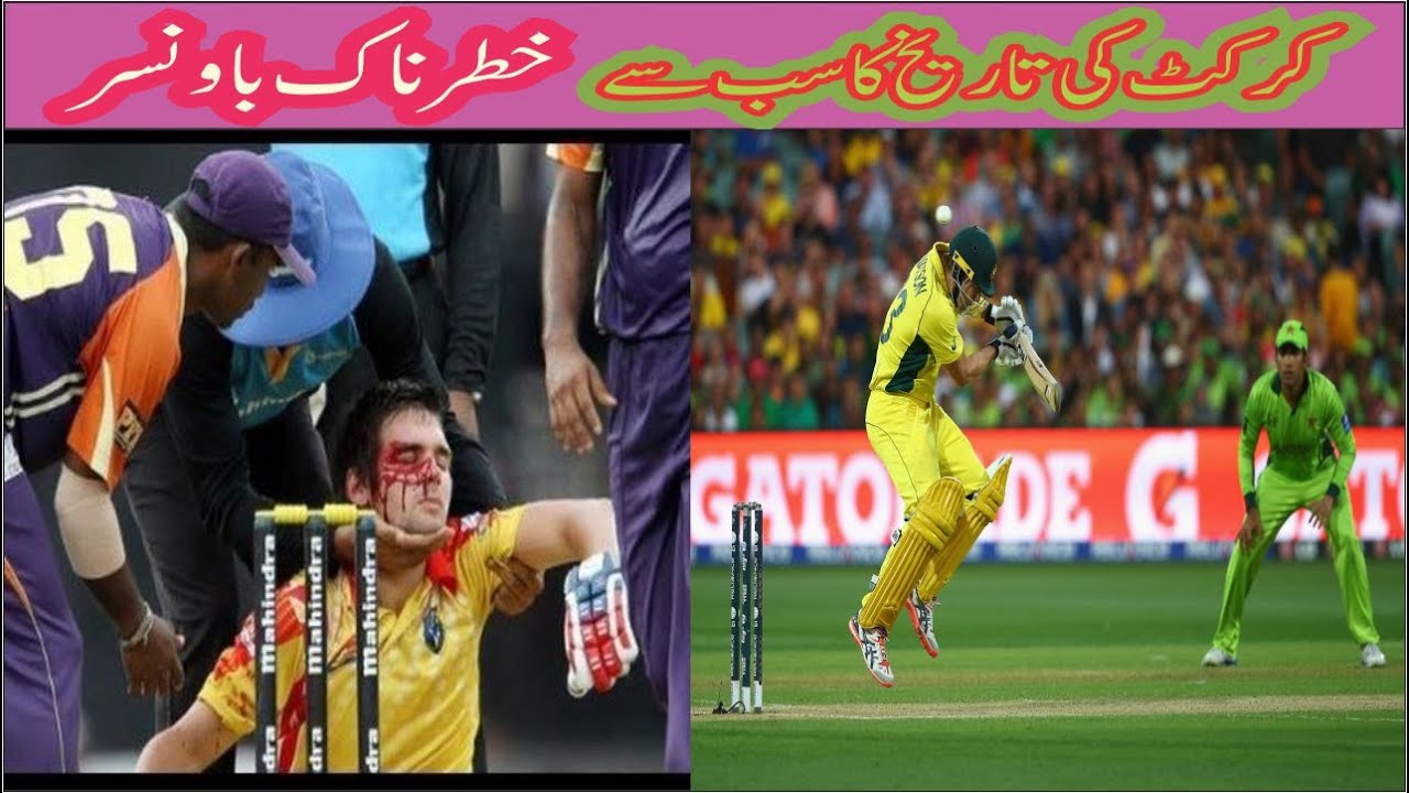 TOP 10 DEADLY BOUNCERS in CRICKET Most Dangerous Bouncers Sufyan tv