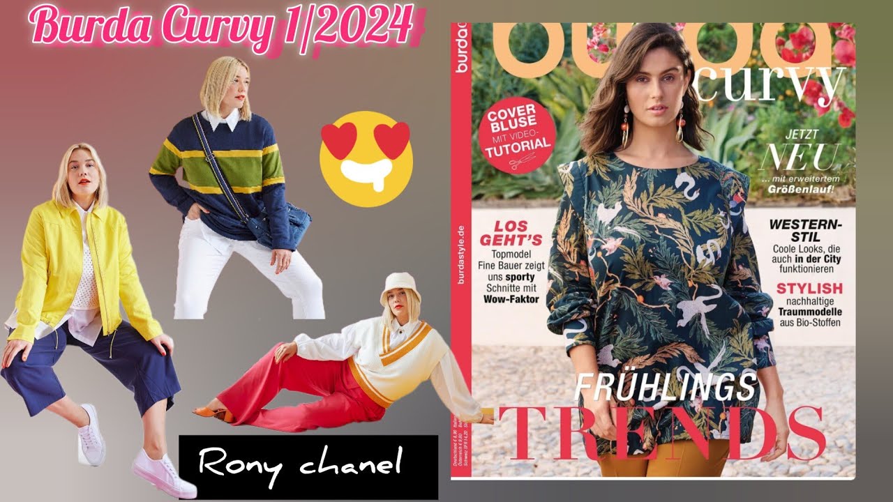 Burda Curvy 1/2024💖💖
