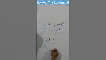 Exponential Problem Solved in 15s! #shorts