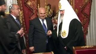 Патриарх Кирилл встретился с мэром г. Гюмри (Армения)