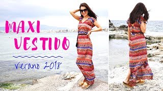 Cómo hacer VESTIDO MUY ✂❤ | Verano 2018 | DIY YouTube