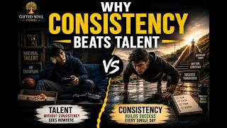 Why Consistency Beats Talent | Power of Consistency | Gifted Soul Stories