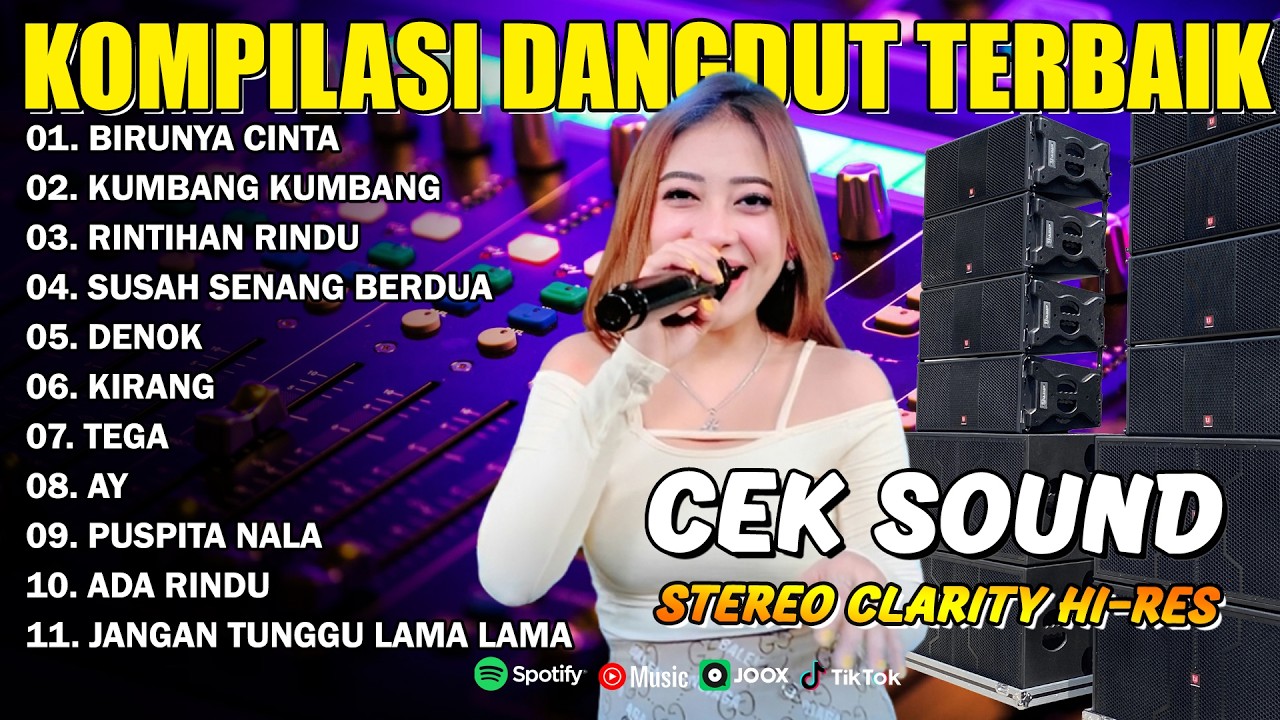 KOMPILASI DANGDUT TERBAIK - BIRUNYA CINTA - KUMBANG KUMBANG - RINTIHAN RINDU - ADELLA FULL ALBUM
