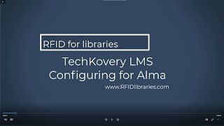Configuring TK LMS for Alma