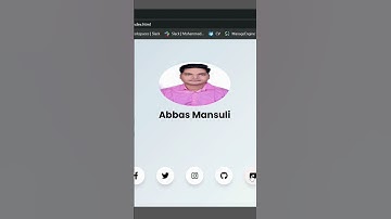 Creating Social Media button Animation using HTML & CSS 💻