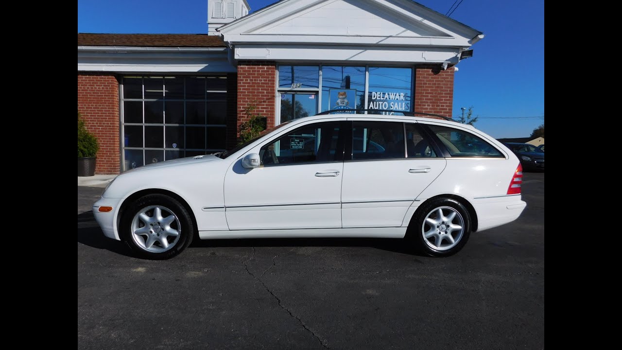 2003 Mercedes-Benz C320 WAGON 4Matic - Only 57,000 Miles, Nevada Car, Spotless and Just Like New!