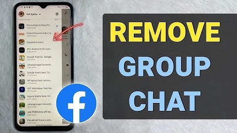 How To Delete Group Chat On Messenger - Full Guide