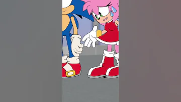 Sonic And Amy Rose Accidentally 