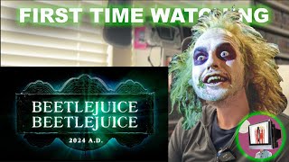 BEETLEJUICE BEETLEJUICE Official Teaser Trailer Reaction | FIRST TIME WATCHING