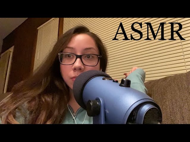 ASMR GUM POPPING & FINGER CRACKING