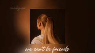 we can’t be friends (wait for your love) - ariana grande (sped up) Resimi