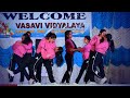 Dance by class xii girls