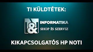 Ti küldtétek: Egy kikapcsolgatós HP diagnosztikája, takarítása és gyorsítása